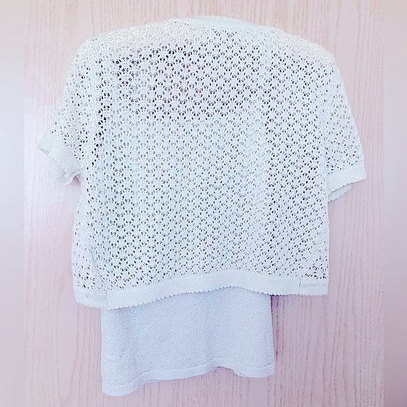 Wanko Metalic Silver Cami Set - Picture 4 of 12